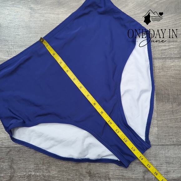 B2Prity Twist Front high Waist Tankini Swimsuit Size L - Picture 6 of 7